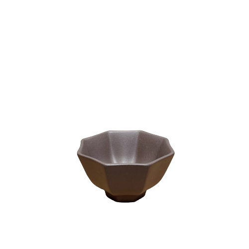 Octagonal Teacup Yixing Teapot ZiNi(purple clay) 紫泥八棱茶杯 - TeaOverflow