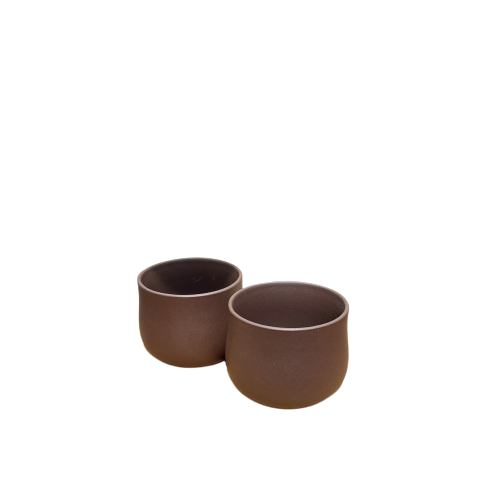 Classic Small Teacup (Pairing Cup) Yixing Teapot DiCaoQing 底槽青经典款小茶杯(对杯) - TeaOverflow