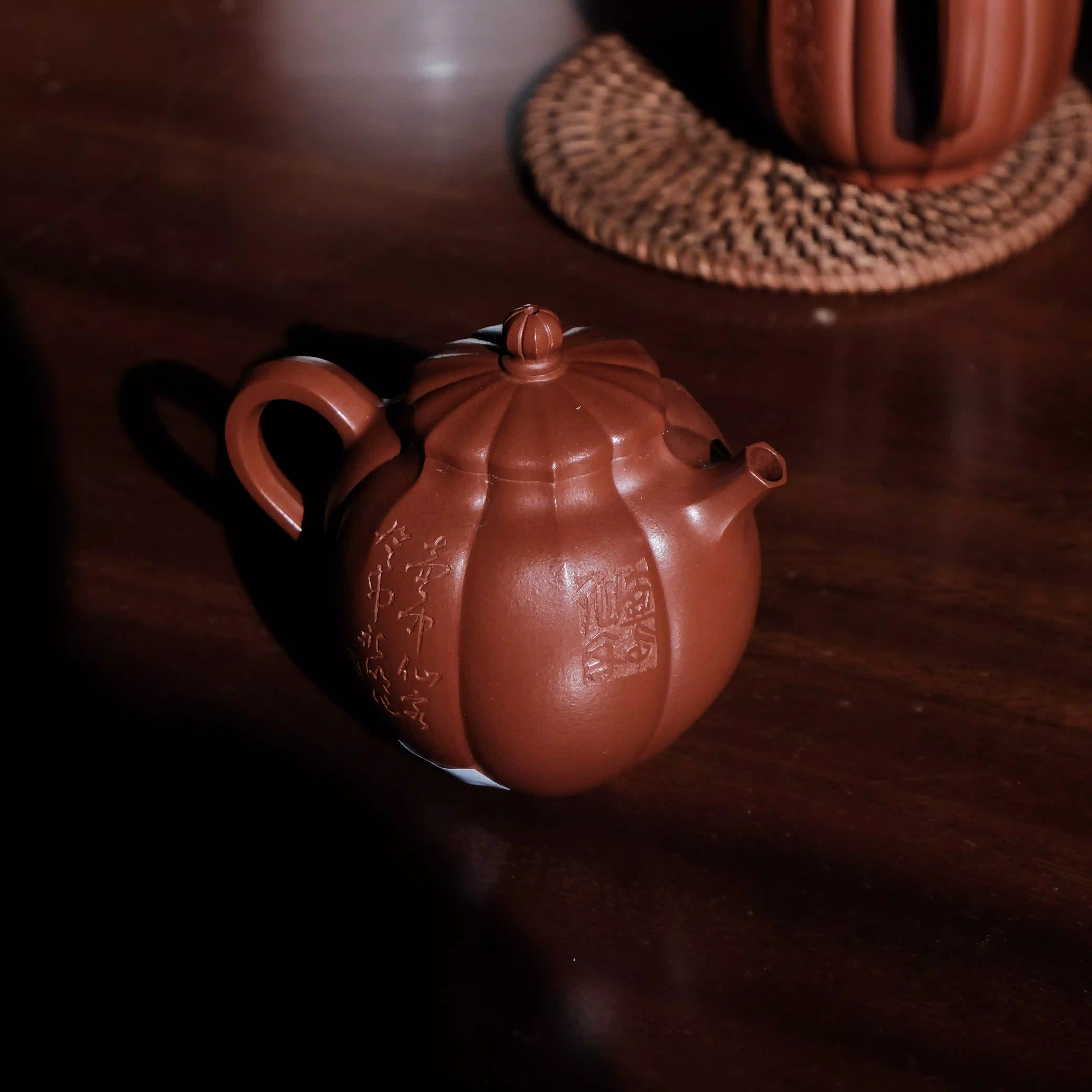 筋纹 朱泥 中品